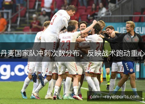 丹麦国家队冲刺次数分布，反映战术跑动重心